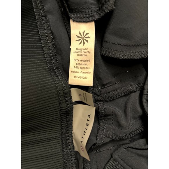Womens Navy Blue Athleta Joggers Size 8 - Picture 3 of 4
